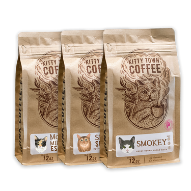 Dark Roast Sampler - Smokey, Simba's Sumatra, & Mooney's Midnight Espresso